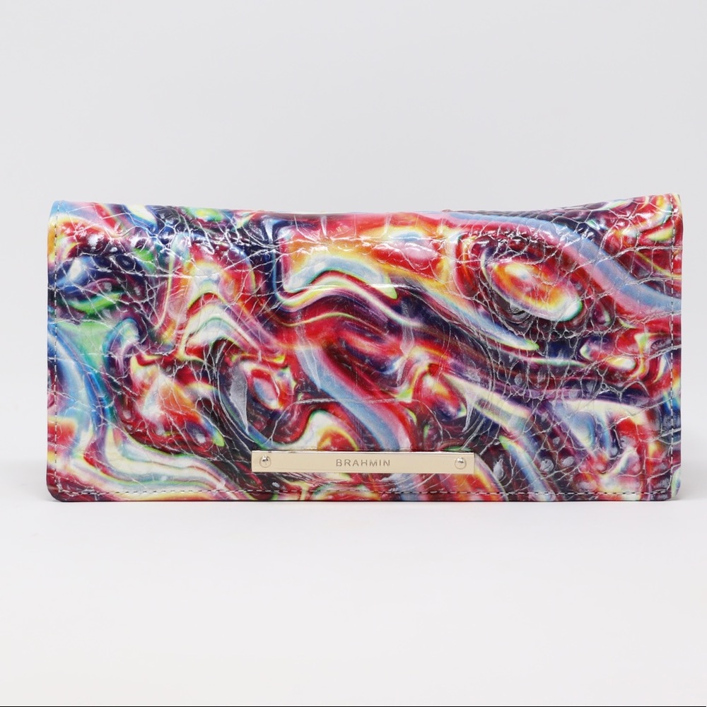 Brahmin Ady Leather Wallet Disco Melbourne